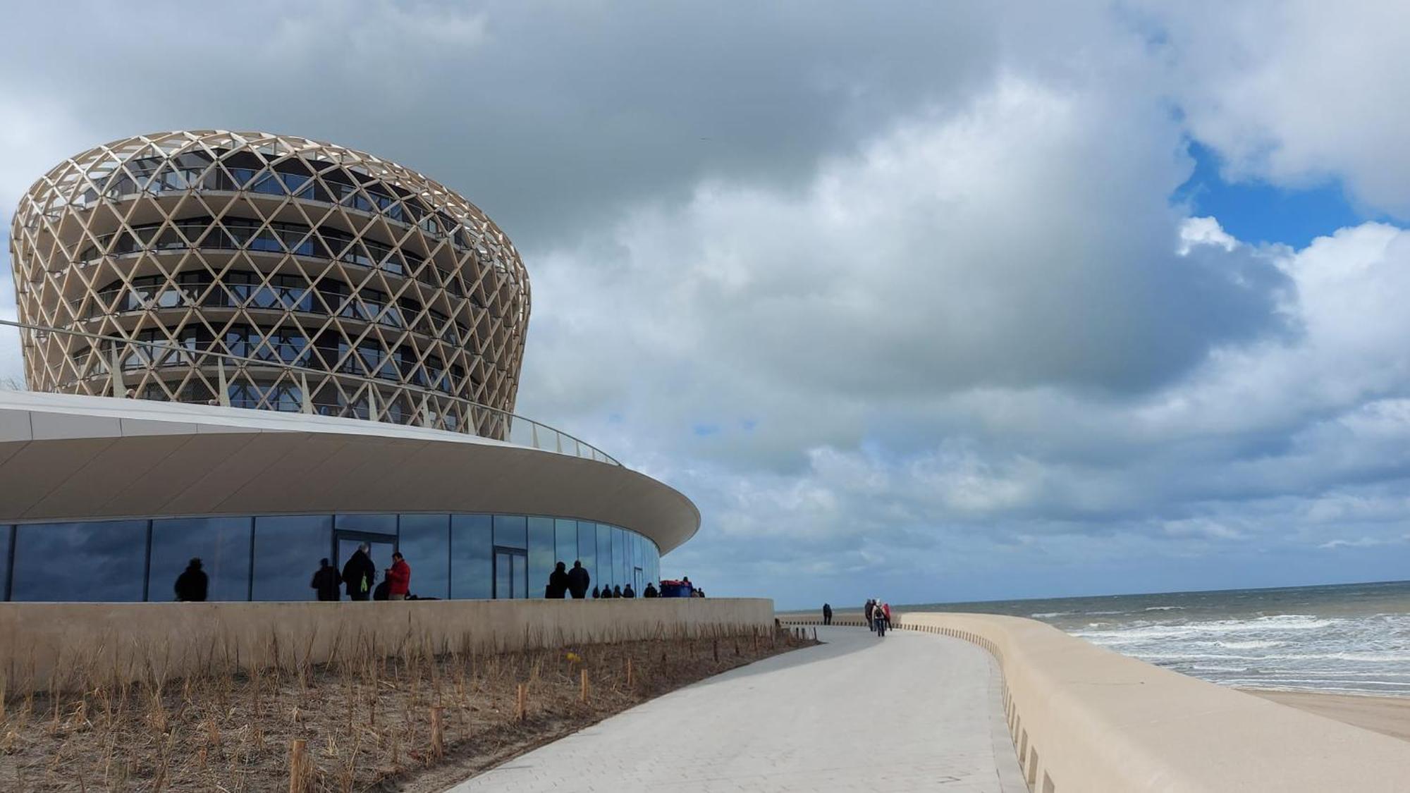 Caravan Aan Zee Arnani Middelkerke Esterno foto